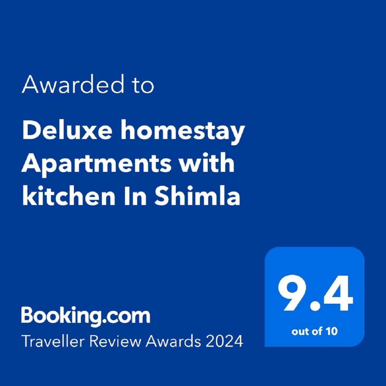 Deluxe Homestay Apartments With Kitchen In Shimla Extérieur photo